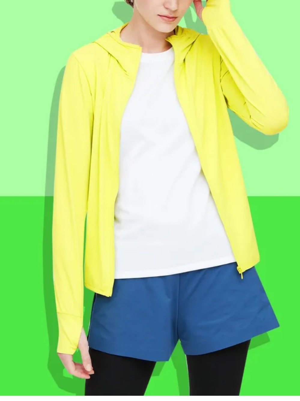 Uniglo AlRism Mesh UV
Protection Full-Zip Hoodie.